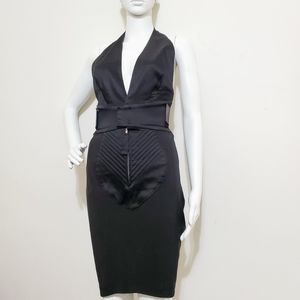 Jean Paul Gaultier Bondage Satin Dress